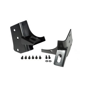 Jeep Wrangler Mounting Brackets - Rugged Ridge - Windshield Hinge Light Bracket - Black - `97-`06